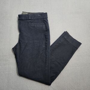 Banana Republic Women 4 Navy Skinny Ankle Jackson Fit Chino Pants